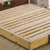 欧尔卡斯 布艺床双人床简约时尚主卧床1.8米可拆洗榻榻米床欧式床第4张高清大图