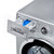 博世(Bosch) WAN241C80W 8公斤 变频滚筒洗衣机(银色) LED显示屏 中途添衣 夜间洗第6张高清大图