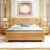 美天乐 床 实木床 榉木床 1.5m双人床1.8米现代简约高箱床  储物床主卧家具(1.5*2米框架款 床+床垫)第3张高清大图