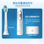 飞利浦(PHILIPS) HX9023/67 牙菌斑型刷头电动牙刷头 标准3支装 提示型刷毛 卡入式设计第4张高清大图
