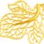 多边金都（MULTIGOLD）时尚系列千足金枫叶吊坠（约6.67g）第4张高清大图