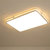 美吉特 后现代简约超薄客厅房间吸顶灯 卧室书房阳台LED灯具(长方形 72W 双色分段)第2张高清大图