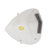 3M口罩9501C耳带式防雾霾粉尘PM2.5病菌防灰尘女士防护口罩透气(9502V 头戴式  （1包/3个)第2张高清大图