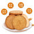 爱此山多麸饼干255g原味 早餐饱腹杂粮全粗粮麦麸饼干代餐零食第4张高清大图