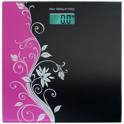 创悦（CREAJOY）彩色丝印人体健康电子秤(黑色)CY-9108(电子称，体重秤，精准电子秤人体秤，体重称，体重计健康秤，人体秤，体重计）