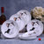 6只装盘子菜盘圆盘家用可微波餐具套装陶瓷骨瓷白瓷盘子中式餐具(滨海花语7英寸圆盘6个)第4张高清大图