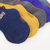 迪士尼（Disney） 运动袜 米奇儿童袜子 男女童棉质袜子小孩精梳棉袜5双装秋冬(20-22cm 紫)第5张高清大图