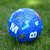 嘀威尼 Diweini2号方块足球儿童充气字母数字足球玩具 小足球皮球幼儿园玩具球(2号蓝色数字)第4张高清大图
