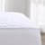 可水洗夹棉加厚床护垫席梦思保护套加厚床笠式防滑床褥(爱丽雅抗菌床护垫(米白色))第5张高清大图