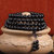 喜木会木 非洲黑檀紫光檀手串手链(黑色 念珠)第3张高清大图