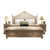 卡富丹 美式床欧式床双人1.5米1.8米田园主卧婚床MC13(1.8米床+2个床头柜+床垫（框架款）)第5张高清大图