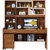 韦斯豪现代简约木质书桌书柜(WSH-21F1120NQ书桌书柜)第3张高清大图