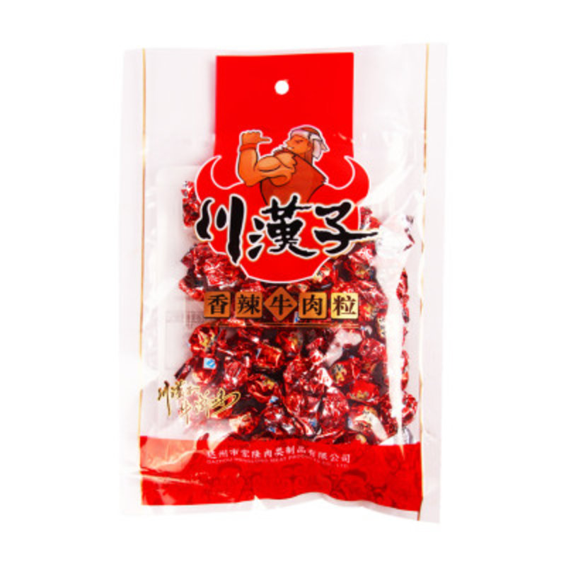 川汉子牛肉粒(香辣)80g/袋