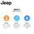 Jeep全框近视镜框套镜户外墨镜 哑黑框灰色片 JEEPR7003-M19 国美超市甄选第8张高清大图