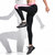 美国HOTSUIT运动紧身裤女弹力瑜伽健身裤高腰显瘦运动长裤压缩裤6692301(珊瑚红 XL)第5张高清大图