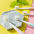 开优米 儿童牙刷婴儿万根毛牙刷 2-12岁宝宝 软毛小乳牙训练刷卡通图案(粉色 颜色)第5张高清大图