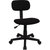 【空白格】秘书椅出口尾单电脑椅职员办公椅可升降旋转椅子儿童成长椅(黑色)第3张高清大图