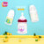 Tigex卡通新生婴儿宽口径PP奶瓶带硅胶奶嘴150ml塑料奶瓶0-6个月(大象)第4张高清大图