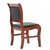 江曼办公椅电脑椅实木皮革会议椅靠背椅红可定制款89cm*44cm*37cm(默认 默认)第2张高清大图