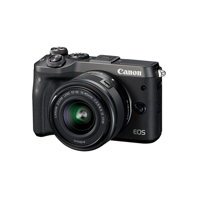 佳能(Canon)EOS M6微单相机 单机身\/15-45\/1