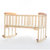 HUGBB环保实木婴儿床889宝宝童床摇篮床(实木床+五件套+棕垫+赠品)第4张高清大图