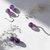 大自然的产物 紫水晶耳钉 99纯银耳环女气质设计个性百搭简约复古(10mm紫水晶耳钉，送925银堵 默认版本)第4张高清大图