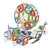 澳贝100件套磁力片塑料DL391223 儿童玩具积木拼插磁力棒超强磁力3岁以上第5张高清大图