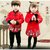 小孩红色过年服礼服中国风女童装男宝宝复古唐装洋气十件装(xs 白)第2张高清大图