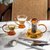 北欧高颜值茶壶煮茶花茶壶创意ins高硼硅玻璃复古套装琥珀色整套茶具创意茶具茶壶茶杯(琥珀色茶壶)第4张高清大图
