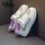 迪士尼女童鞋儿童鞋子低帮软底板鞋2021夏季新款透气网鞋潮小白鞋M212835232白紫 软底防滑 潮流休闲第3张高清大图