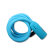台湾优力ULAC锁Y10钢缆锁安全可靠携带方便车锁防剪防锯锁骑行装备 (蓝色 Y10)第2张高清大图