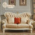 拉斐曼尼 GFS005 欧式沙发组合法式全实木真皮沙发小户型沙发客厅家具(沙发 1+2+3组合)第2张高清大图