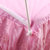 圣曼罗 加高蒙古包蚊帐 拉链360度全包围坐床式双开门防蚊纱(蒙古包-粉色 150×200)第3张高清大图
