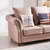 圣肯尼家具 美式布艺沙发组合 简约现代沙发组合小户型可拆洗组合沙发(卡其 单人+双人+三人位)第5张高清大图