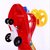 狐狸静音减震宝宝儿童扭扭车滑行溜溜摇摆车音乐(红色)第3张高清大图