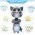 3D触摸智能对话汤姆猫 会说话 自动录音发声搞笑玩具 故事机第3张高清大图