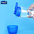 乐扣乐扣塑料水杯 便携运动水壶学生茶杯 防漏儿童水杯子(350ml蓝色)第4张高清大图