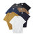OKONKWO 230克夏季棉T恤 爽滑面料净色短袖圆领基本款小口袋T恤(230克 有袋 黄色 XXL)第2张高清大图
