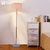 汉斯威诺LED现代简约时尚落地灯 床头宜家装饰创意灯具 落地灯客厅书房卧室HS206002(黑色(3W光源))第2张高清大图