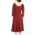 MaxMara女士红色连衣裙 122601830600438红 时尚百搭第3张高清大图