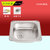 原装进口 韩国白鸟水槽 304不锈钢水槽单品 洗菜盆/小单槽IS480第2张高清大图