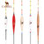 CAMEL骆驼芦苇鱼漂 垂钓渔具用品灵敏浮漂鲤鱼鲫鱼 A7S3L7167(红棕 3号)第5张高清大图