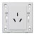 西门子开关插座面板 悦动系列 雅白色 16A三孔空调电源插座第4张高清大图