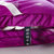 羽绒床垫床褥子加厚酒店鹅绒床垫榻榻米单双人学生宿舍可折叠床垫(紫色 150*200)第4张高清大图
