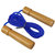 ENPEX 乐士*木柄橡胶跳绳运动健身跳绳(蓝色)第2张高清大图