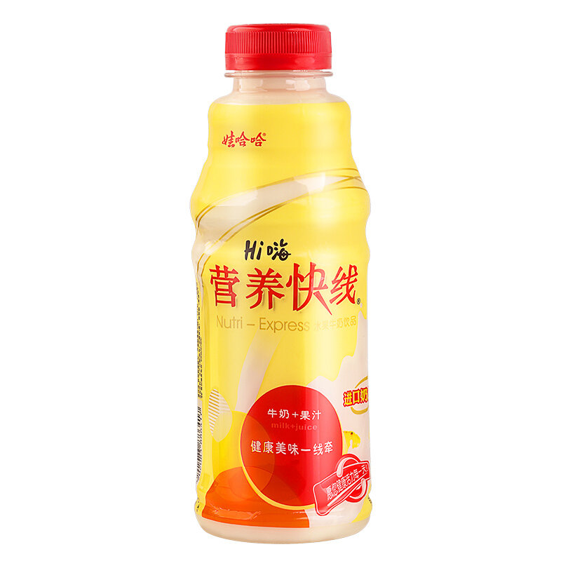 娃哈哈营养快线菠萝味含乳饮料500g*15瓶 国美超市甄选