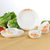 4个米饭碗+4根勺子+2个8英寸菜盘子碟子餐具套装油上彩日式青花瓷陶瓷器喝汤碗家用韩式第4张高清大图