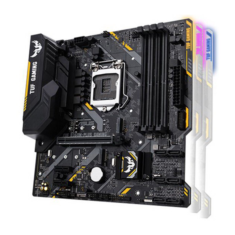 华硕asustufb360mplusgaming吃鸡电竞游戏主板intelb360lga1151