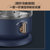 美的（Midea）养生壶煮茶器煮茶壶电水壶热水壶烧水壶电热水壶迷你玻璃花茶壶黑茶 MK-C3(蓝色)第4张高清大图