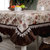 木儿家居桌布布艺欧式盖巾茶几布防尘罩长方形桌椅套装新品椅套(黛西尔 110*160cm)第3张高清大图